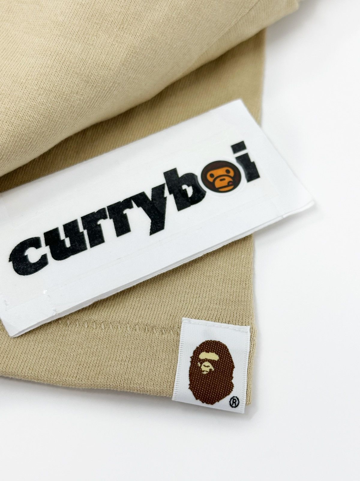 Bape BAPE Mad Shark Tee Beige Size US M / EU 48-50 / 2 - 5 Thumbnail