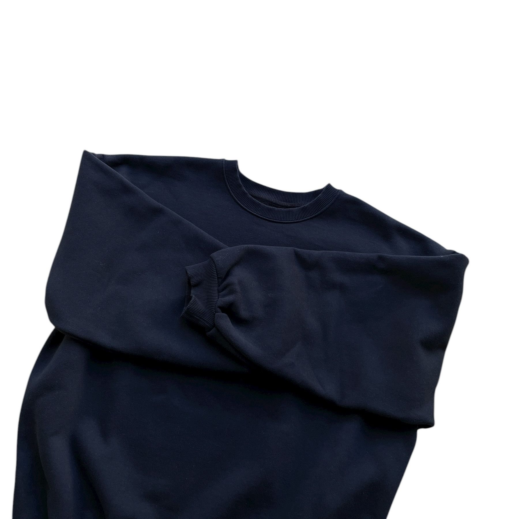 Japanese Brand Oversized premium blank boxy skater hiphop sweatshirt Size US L / EU 52-54 / 3 - 7 Thumbnail