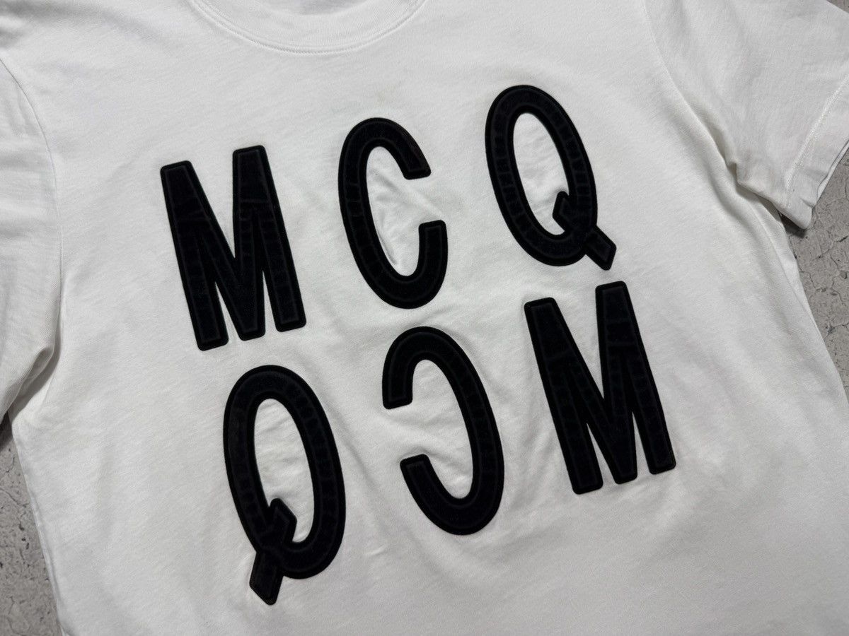 Alexander McQueen Alexander McQueen MCQ White Luxury Big Logo Shirt Size US M / EU 48-50 / 2 - 5 Thumbnail