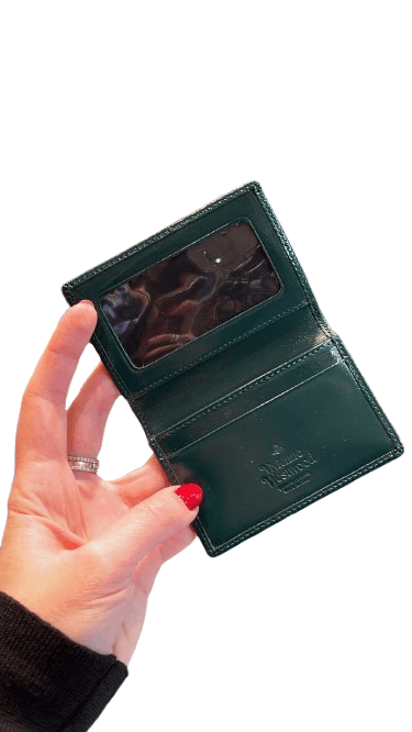 Vivienne Westwood o1f1d3z0426 Size: OS / Card Holder in Green Inj Orb Size ONE SIZE - 2 Thumbnail
