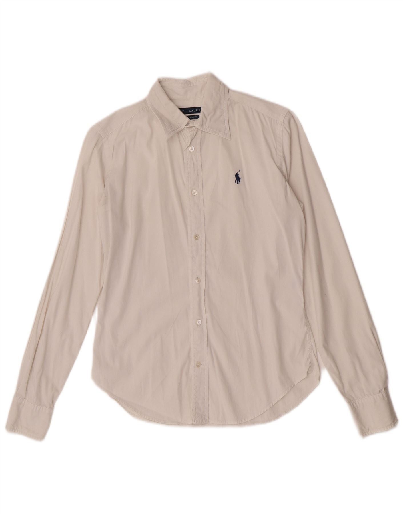 Ralph Lauren Womens Slim Fit Shirt US 2 XS White Size XS / US 0-2 / IT 36-38 - 1 Thumbnail