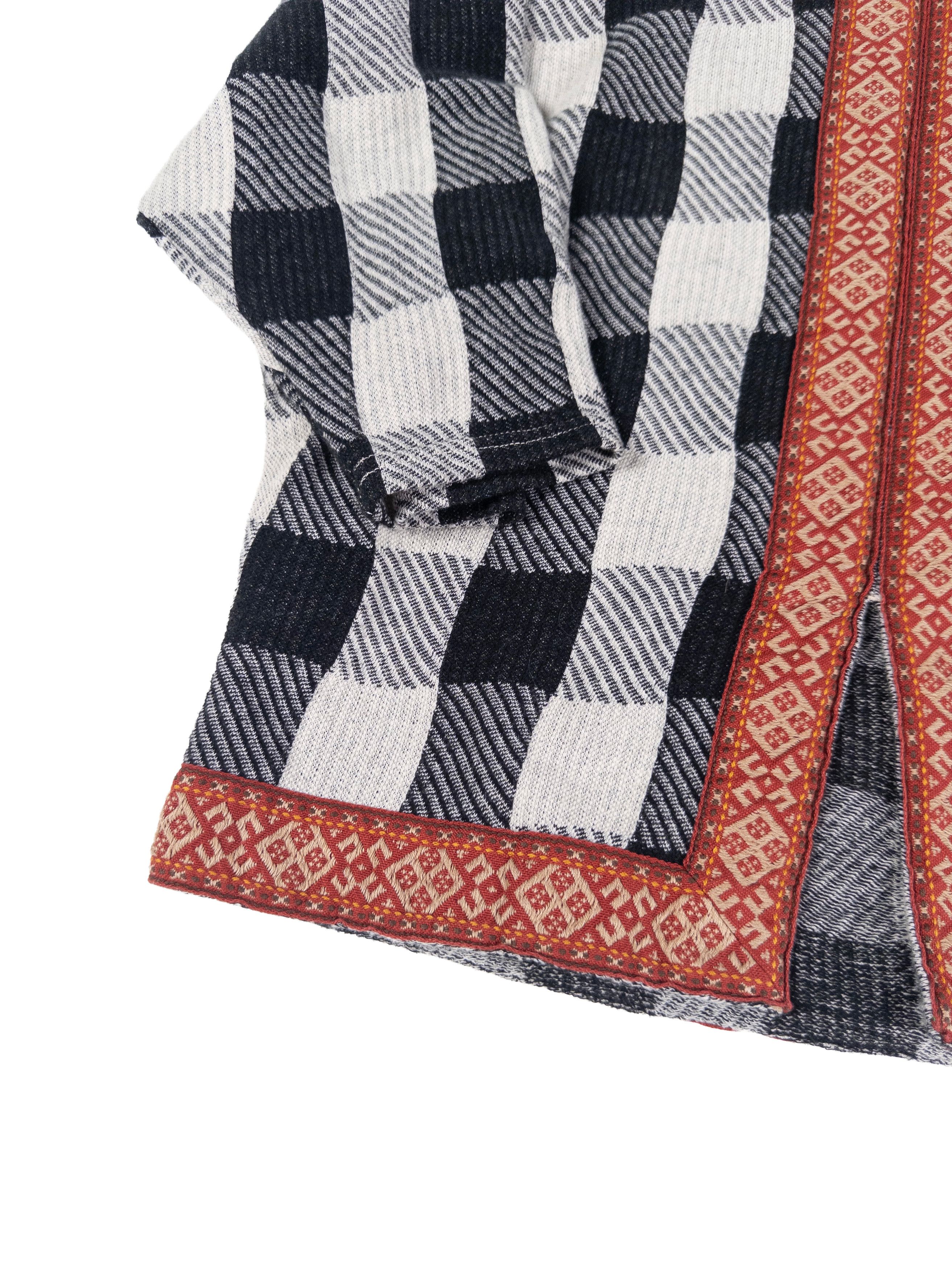 Kapital Kapital Sashiko Construction Checkered Shirt Size US M / EU 48-50 / 2 - 6 Thumbnail