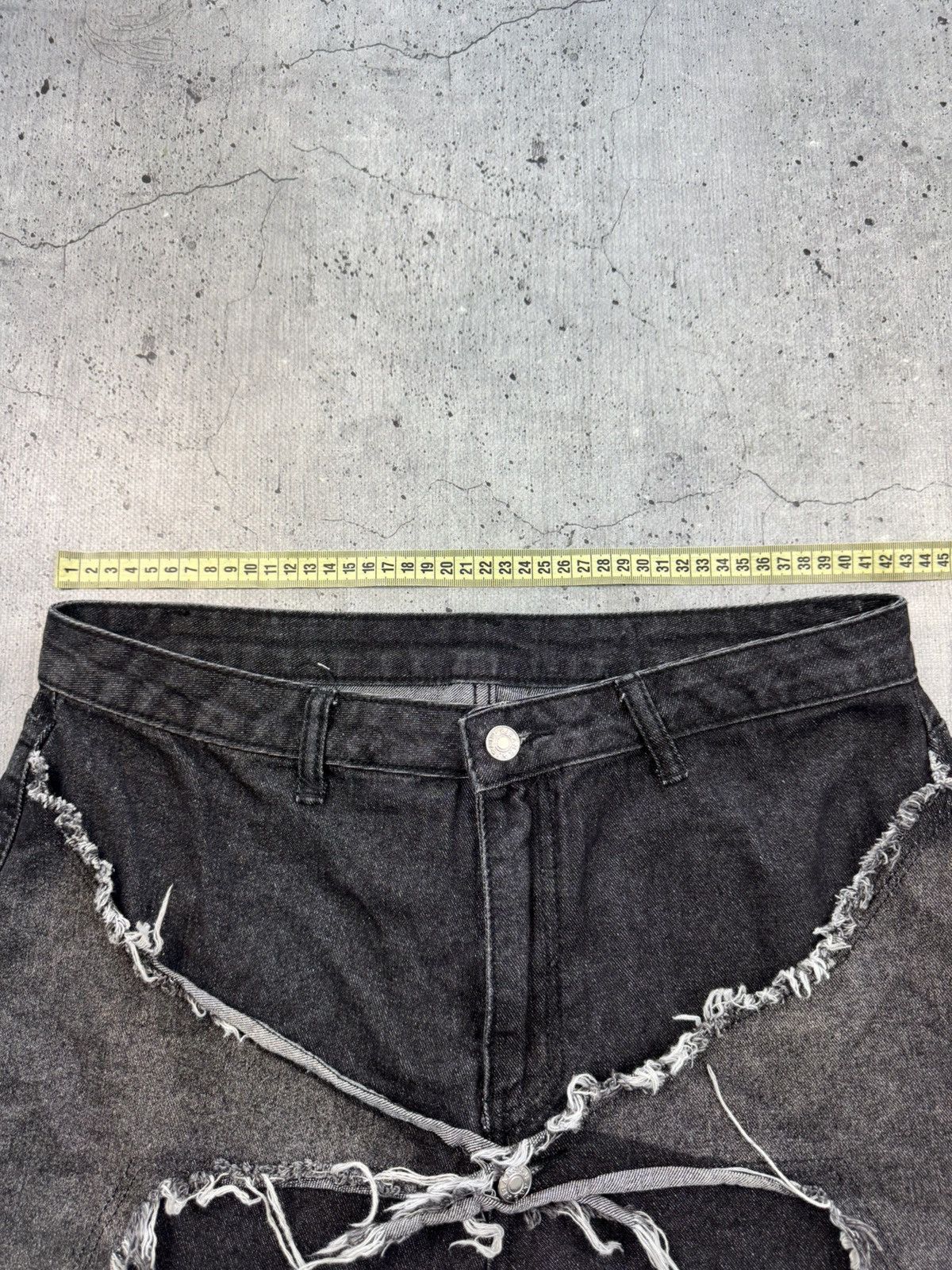 Japanese Brand Y2K Avant Garde Baggy Denim Jeans Streetwear Hype Size US 32 / EU 48 - 5 Thumbnail