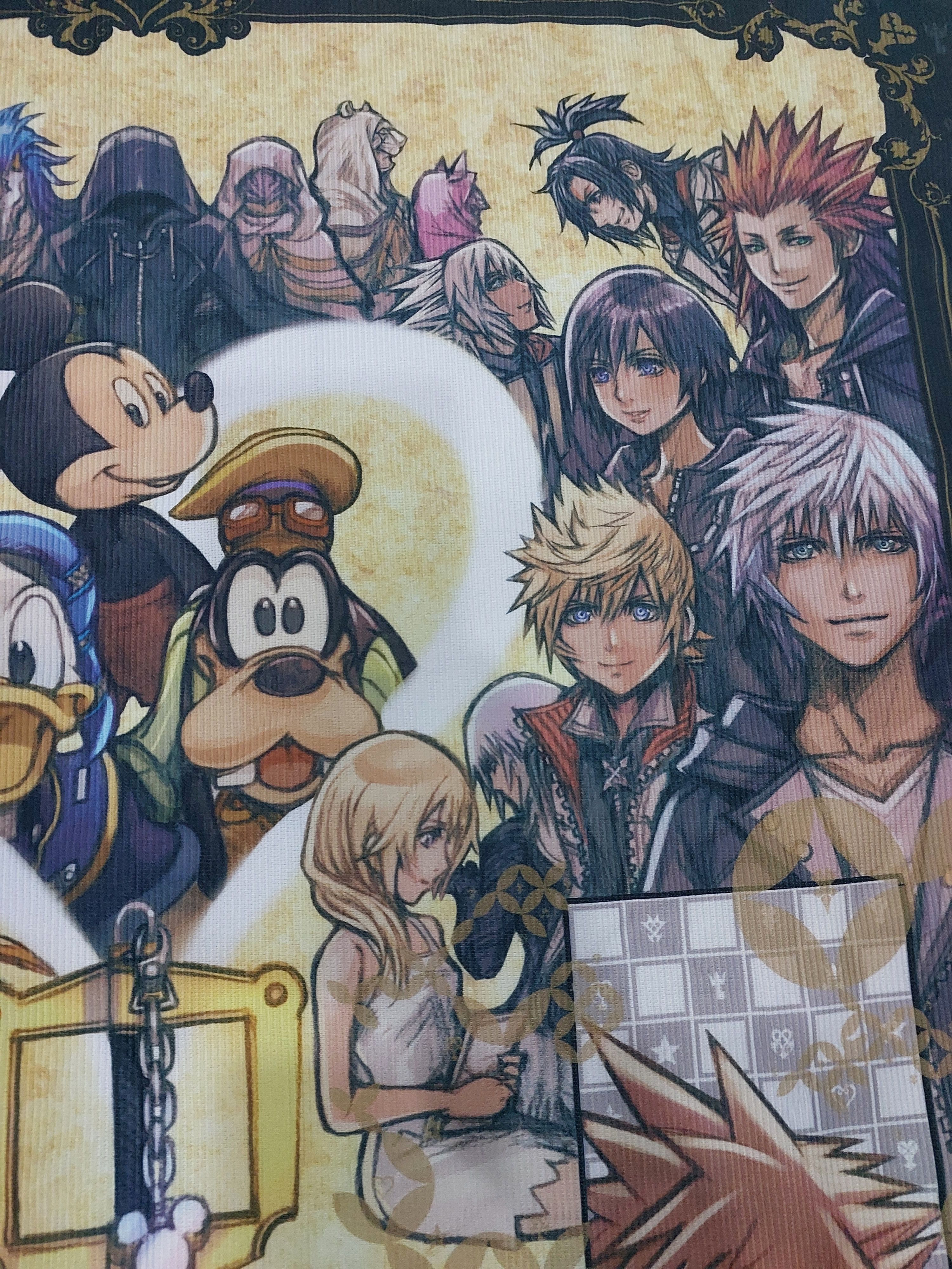 Disney × Playstation × Vintage KINGDOM HEARTS DISPLAY TOWEL Size ONE SIZE - 5 Thumbnail