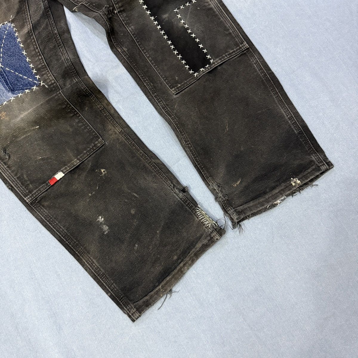 Carhartt Japanese Sashiko Carhartt Double Knee Denim Size US 32 / EU 48 - 6 Thumbnail