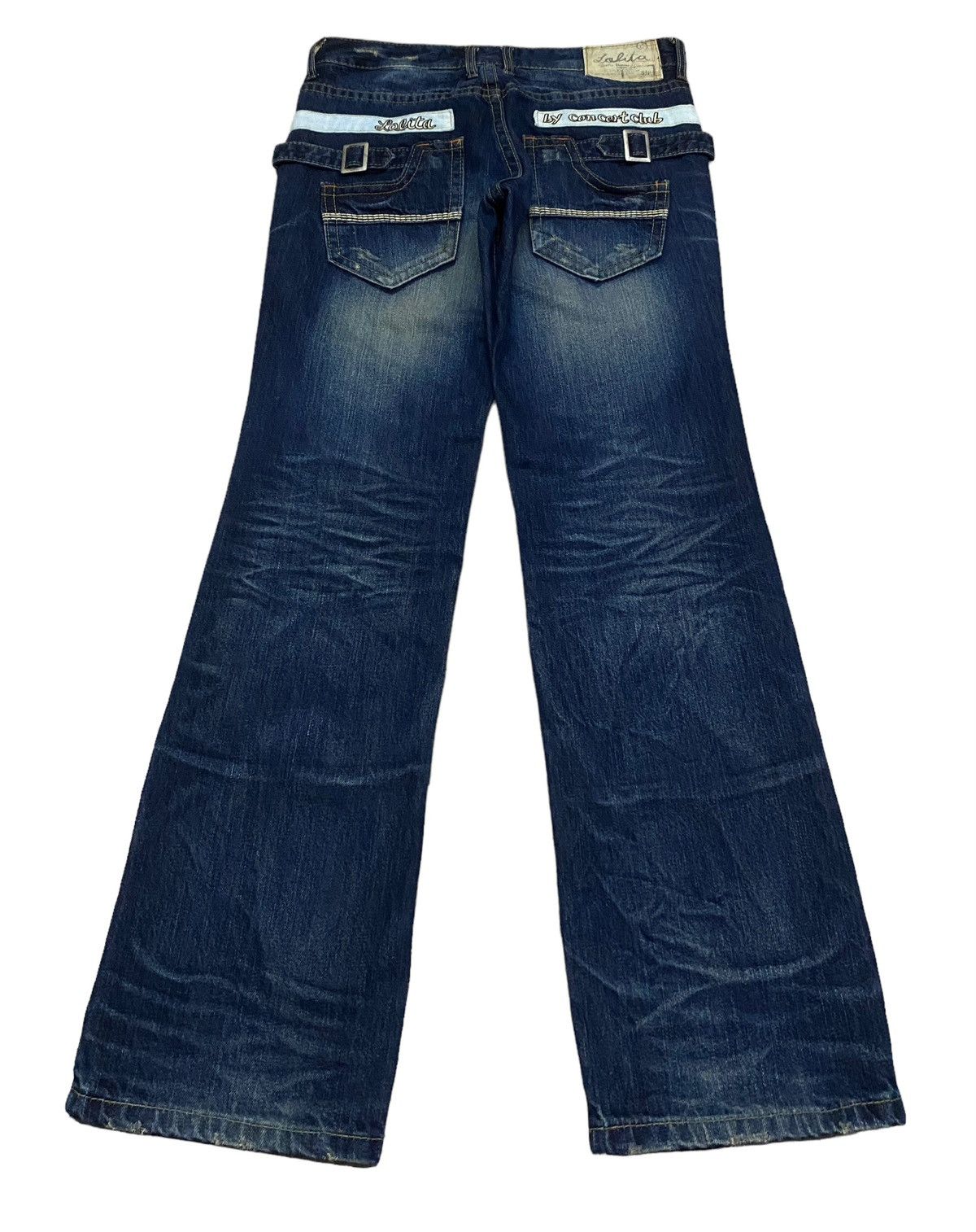 Rare Design Vintage Brand Lolita Flared Jeans 1990s