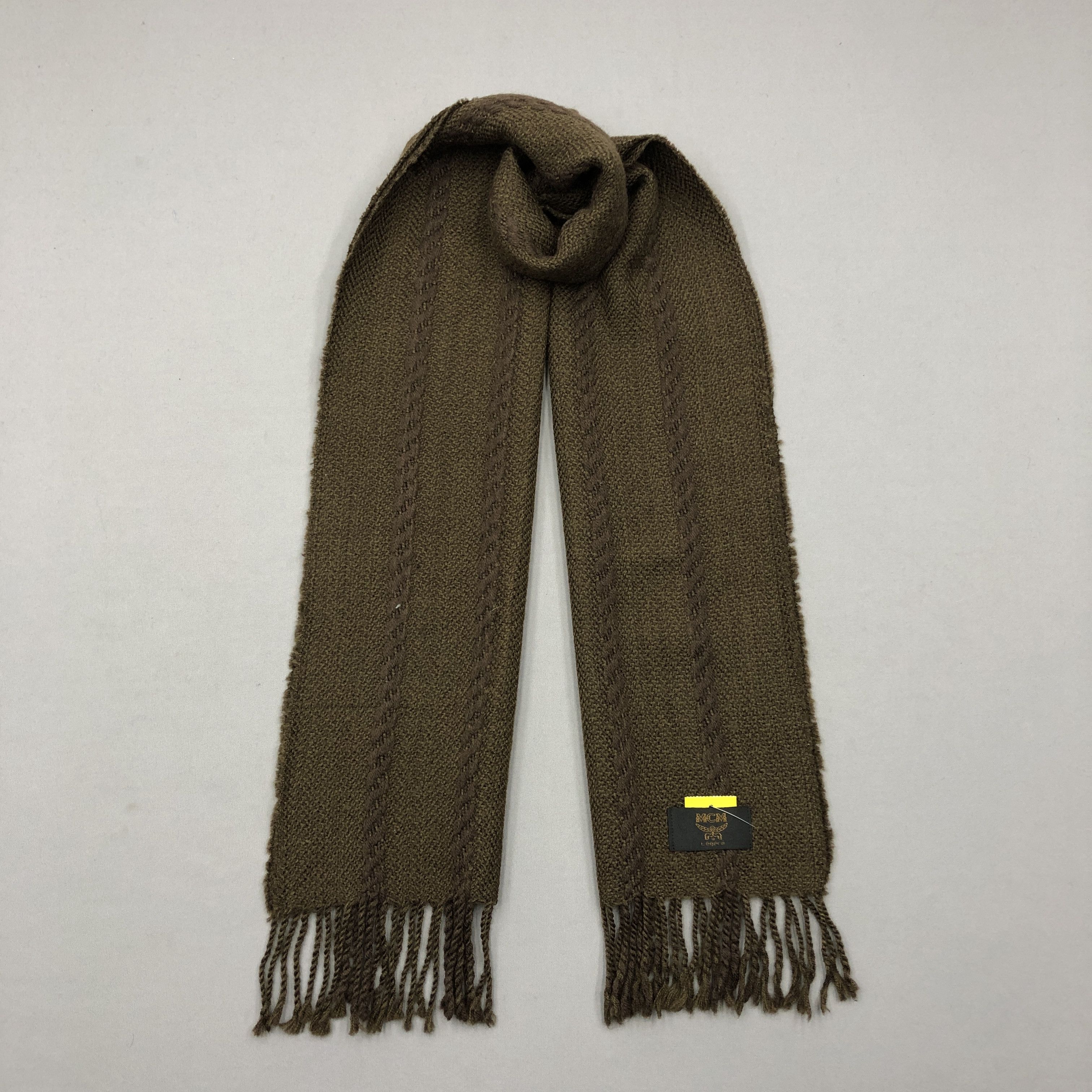 MCM Vintage MCM Scarf Muffler Wool Cashmere Scarves Size ONE SIZE - 1 Thumbnail
