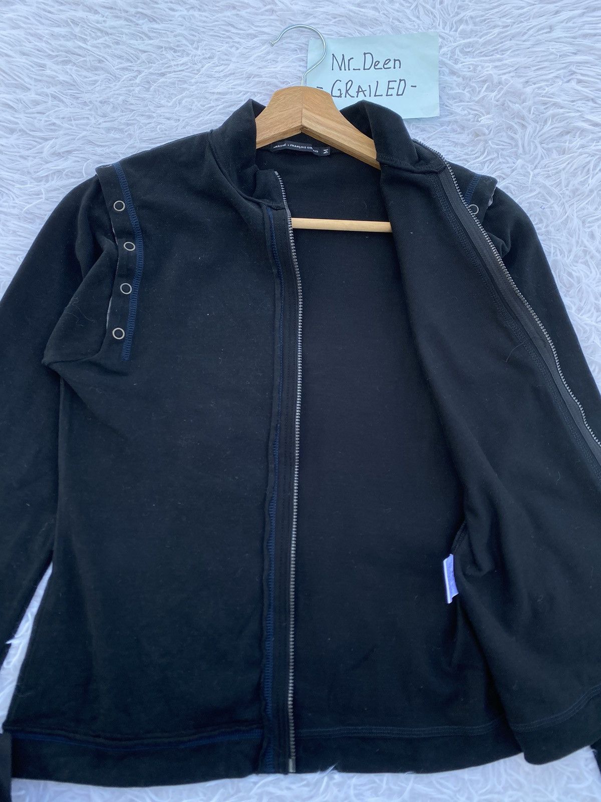 Marithe + Francois Girbaud Rare Marithe Francois Girbaud Zipped Sweater Jacket Size US M / EU 48-50 / 2 - 9 Thumbnail