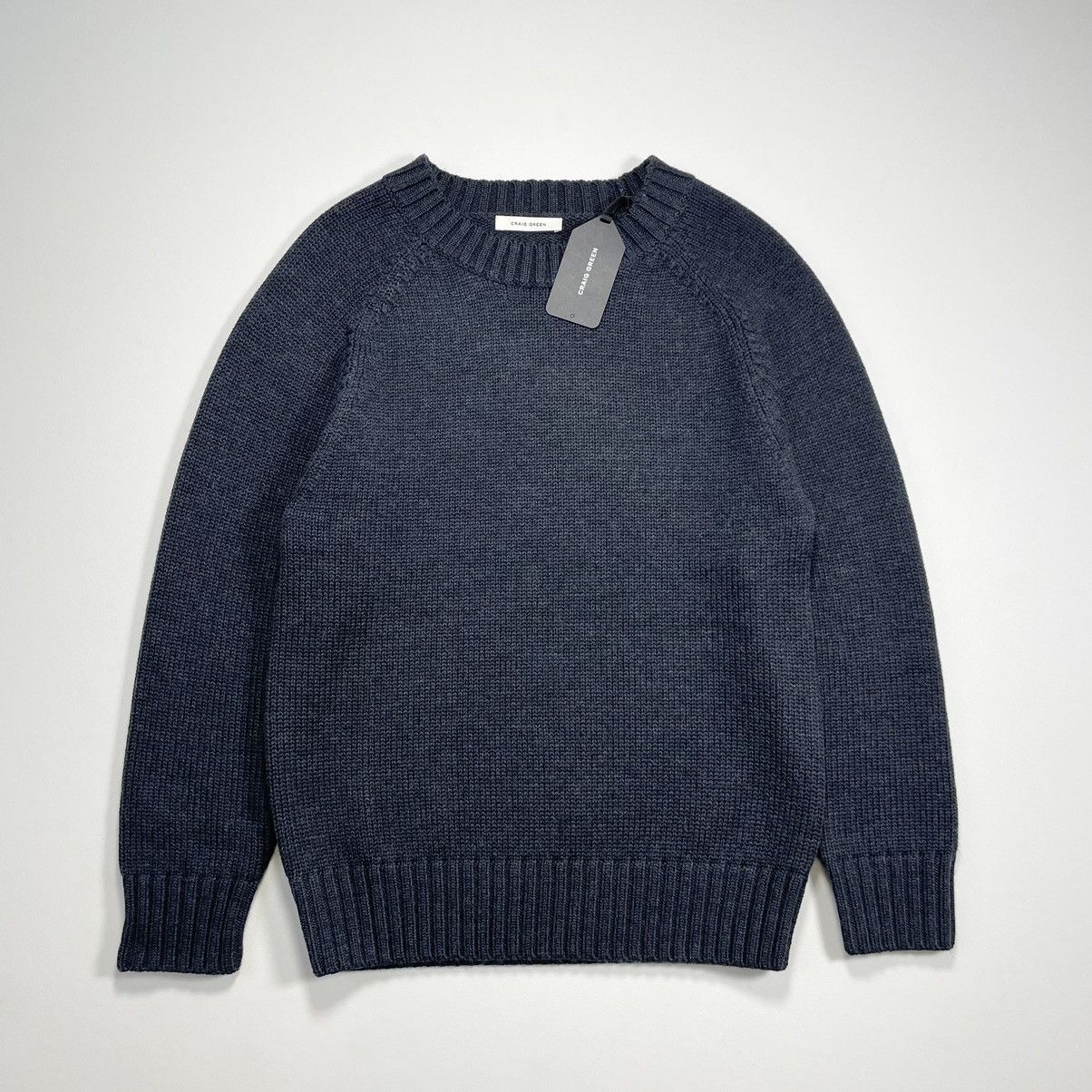 Sample Charcoal Gray Wool Sweater