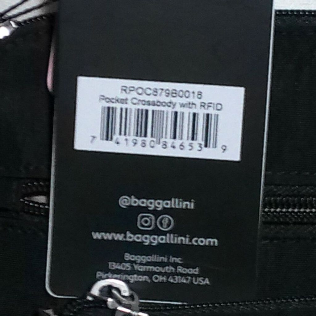 Other Black Baggallini Pocket Crossbody with RFID Size ONE SIZE - 8 Thumbnail