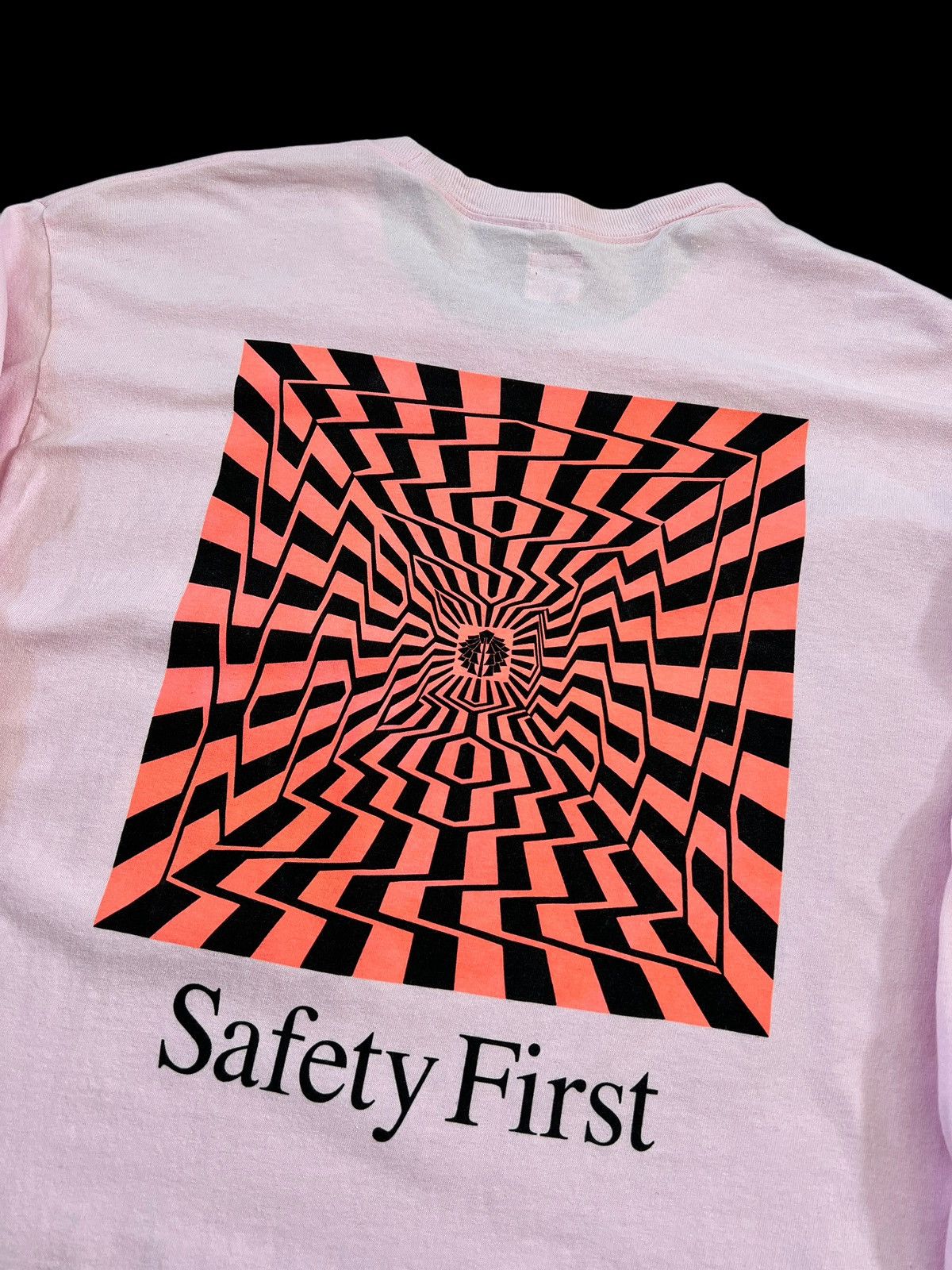 Japanese Brand × Sasquatchfabrix SS18 SASQUATCHFABRIX Long Sleeve Safety First Tee Size US XL / EU 56 / 4 - 6 Thumbnail