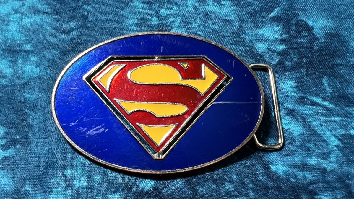 Marvel Comics Y2K Superman Big Logo Belts Size ONE SIZE - 2 Thumbnail