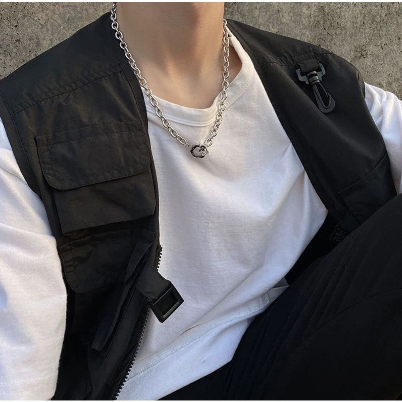 Jewelry Lightning Chain Punk Necklace Size ONE SIZE - 4 Thumbnail