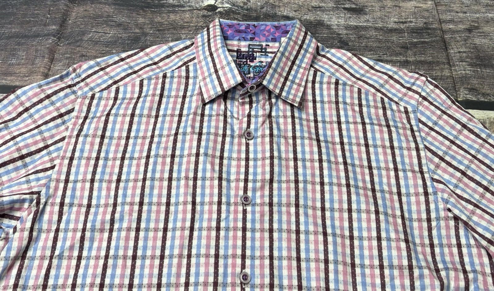 Robert Graham Robert Graham Shirt Men's Medium Classic Fit Flip Cuff Size US M / EU 48-50 / 2 - 5 Thumbnail
