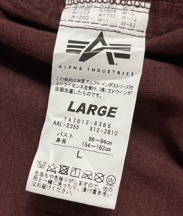 Alpha Industries × Vintage Alpha Industries Dept Bomber Jacket Size US L / EU 52-54 / 3 - 6 Thumbnail