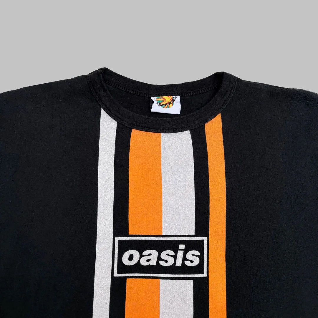 Band Tees Oasis 1997 90s Vintage Logo Band Concert Tour Rare T-Shirt Size US L / EU 52-54 / 3 - 2 Thumbnail