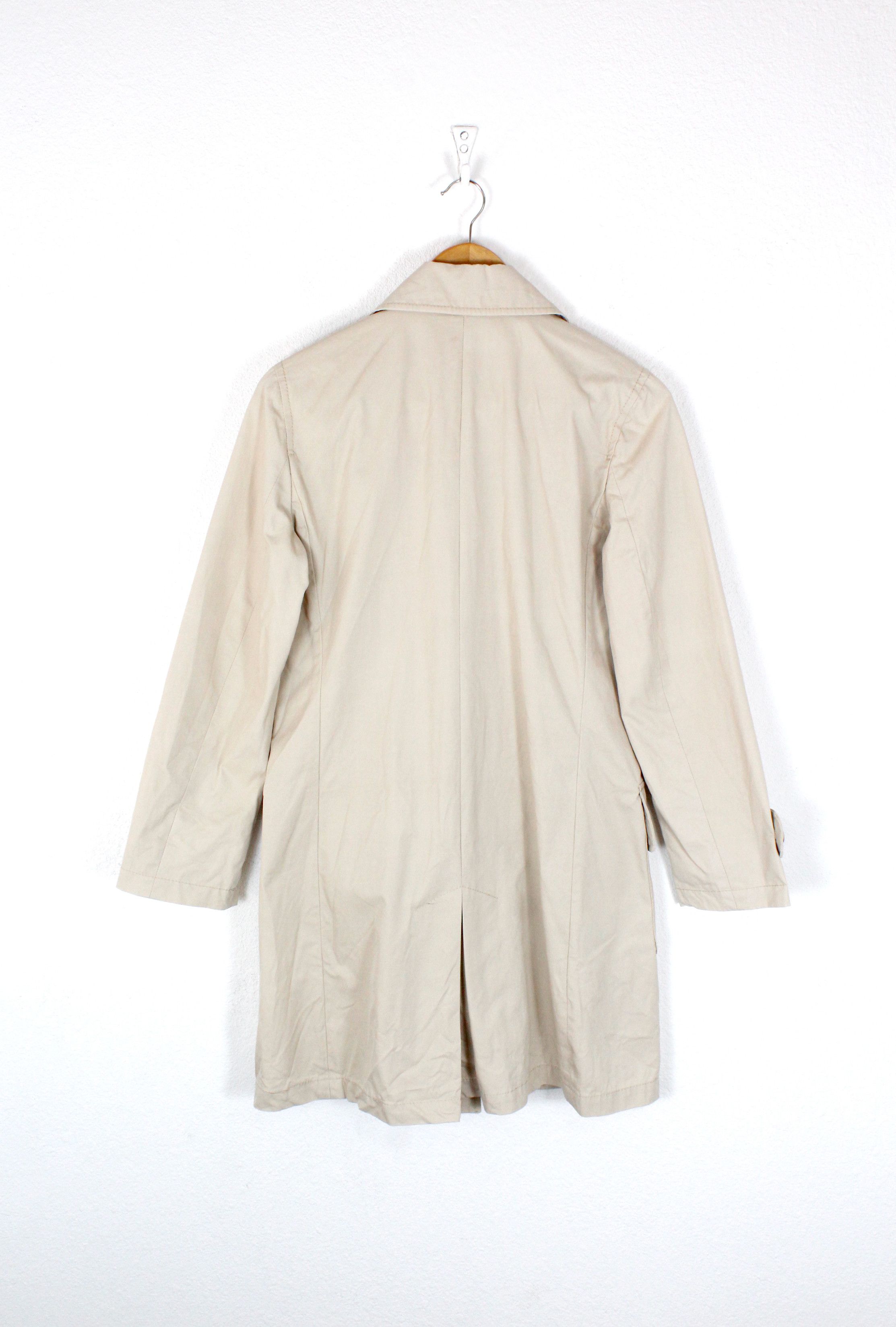 Max Mara × Weekend Max Mara Womens Weekend Max Mara Beige Coat Y2K Size M / US 6-8 / IT 42-44 - 6 Thumbnail