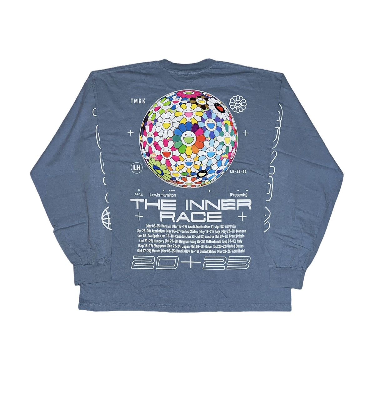 +44 × Takashi Murakami Takashi Murakami x Lewis Hamilton +44 World Tour Tee Size US M / EU 48-50 / 2 - 2 Thumbnail
