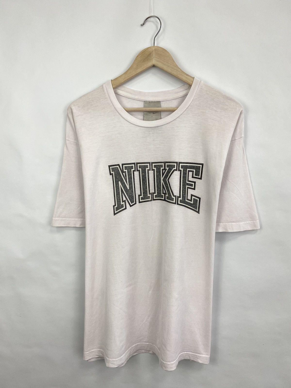 Nike Vintage 90s Nike swoosh retro t-shirt hype Size US XL / EU 56 / 4 - 3 Thumbnail
