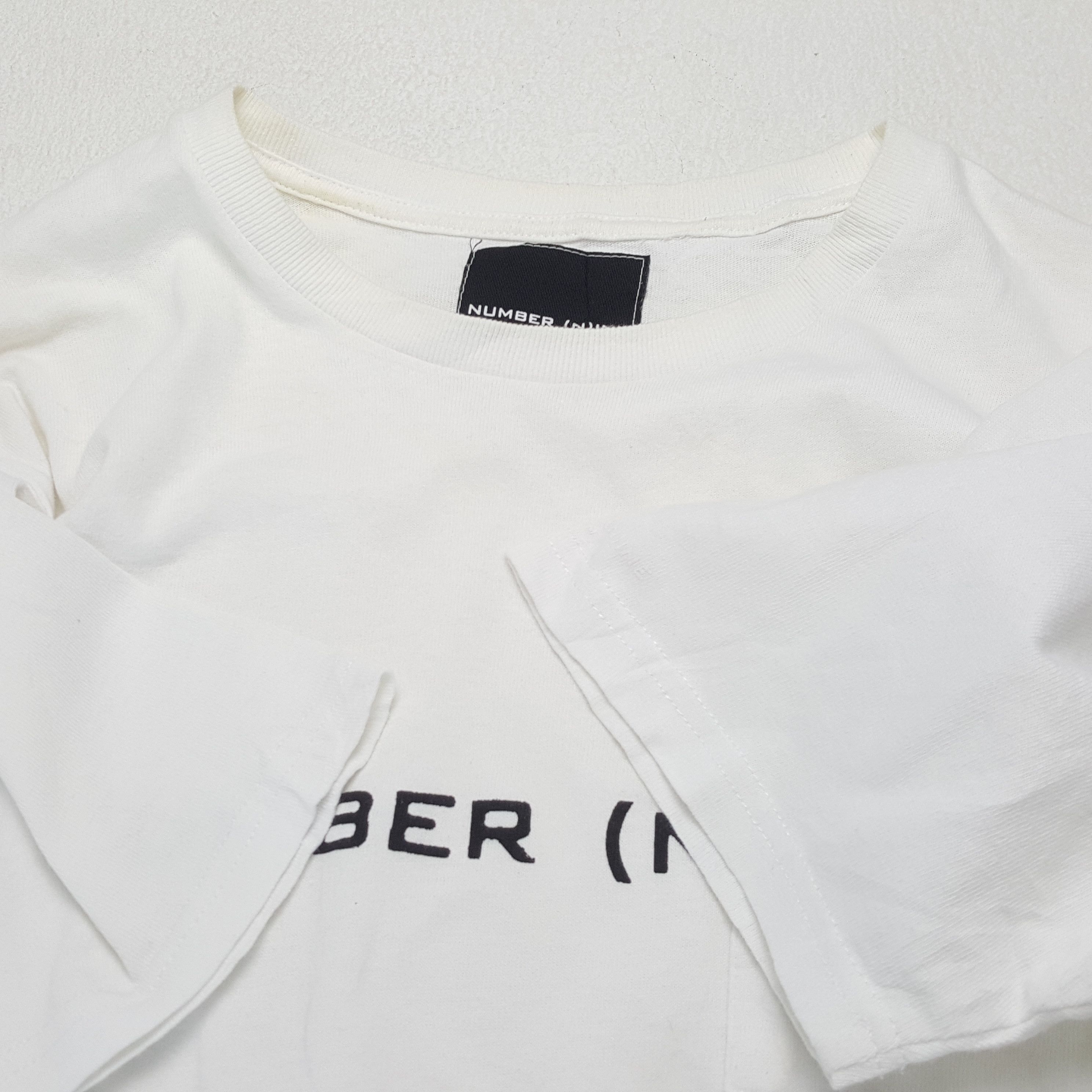 Japanese Brand × Number (N)ine × Vintage NUMBER NINE Japanese Brand Fashion Style Custom Tshirt Size US M / EU 48-50 / 2 - 6 Thumbnail