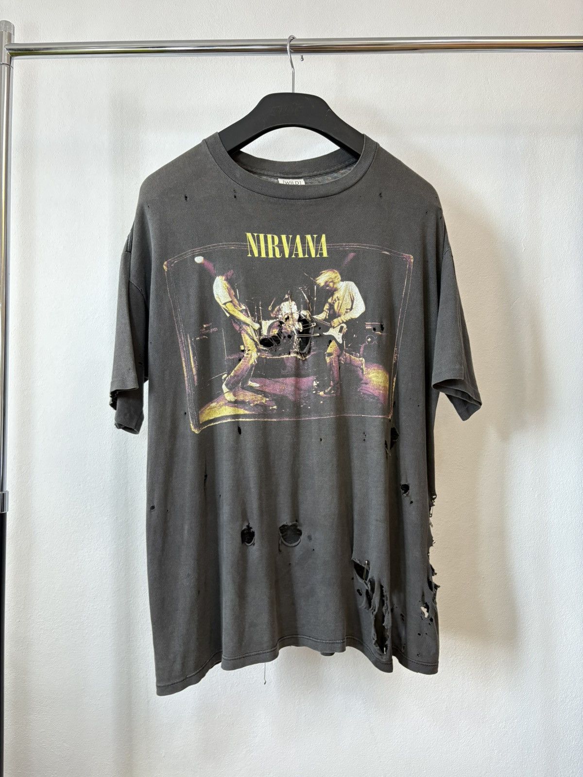 Band Tees Crazy Thrashed 1994’s Nirvana Size US XL / EU 56 / 4 - 1 Thumbnail