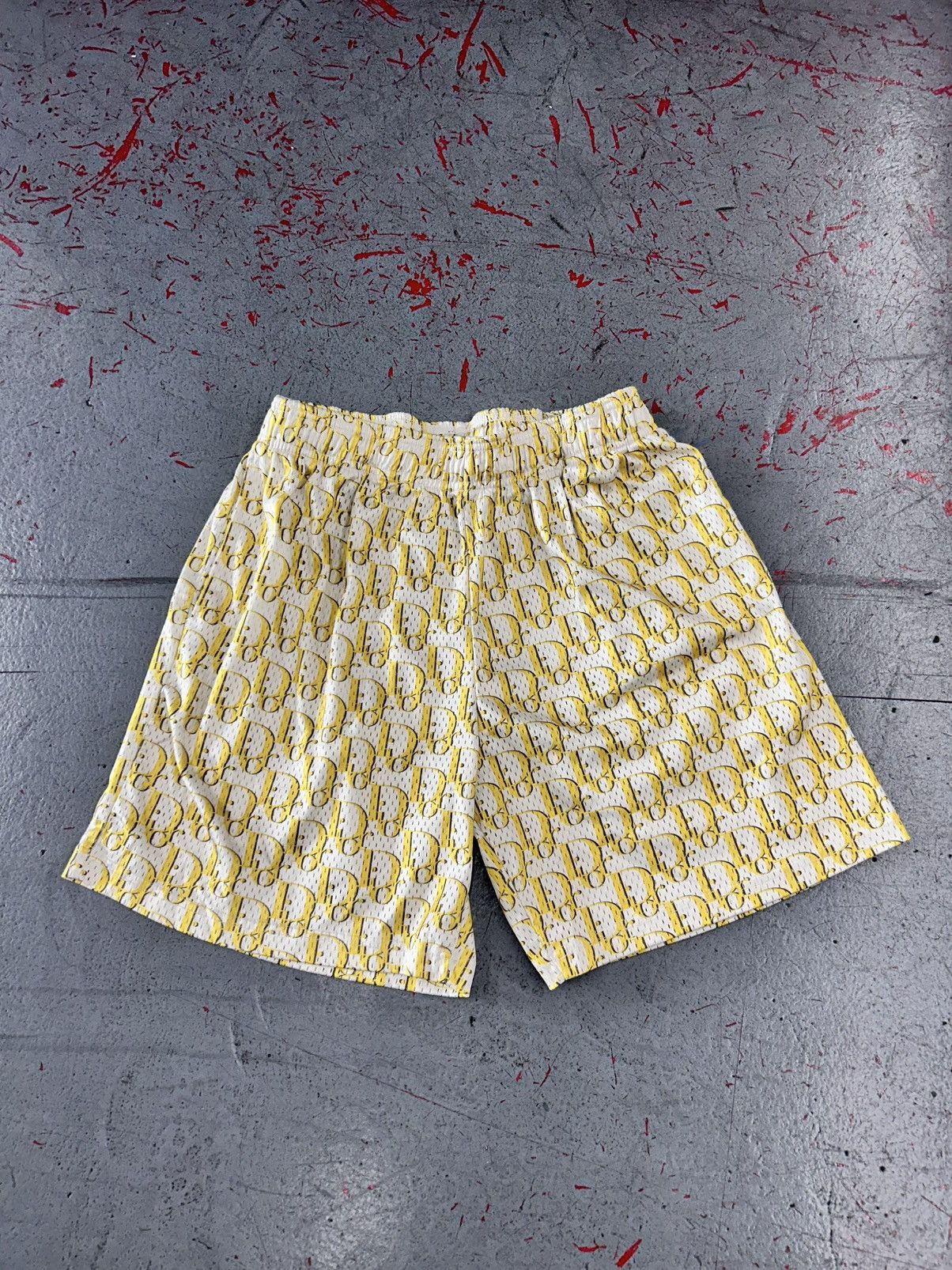 Bravest Studios Bravest Studios Yellow Dior Shorts Size XL NEW Size US 40 / EU 56 - 1 Thumbnail