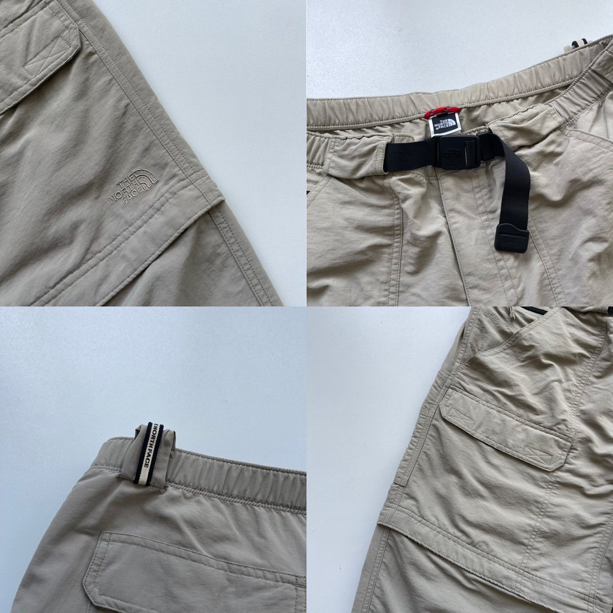 The North Face The North Face Vintage Nylon Cargo Pants Transformer Beige Size US 34 / EU 50 - 7 Thumbnail