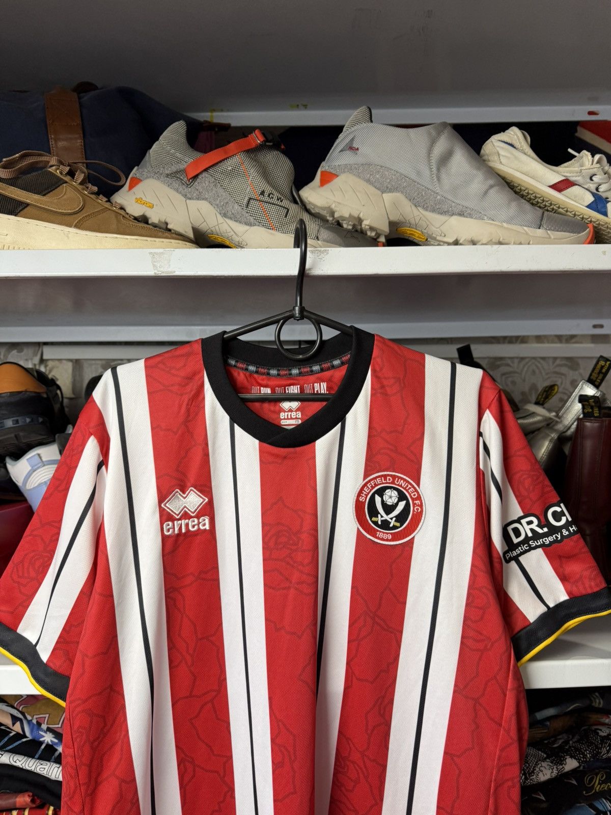 Vintage Errea Sheffield Jersey Short Sleeve T-Shirt 2022-2023 Size US M / EU 48-50 / 2 - 2 Thumbnail