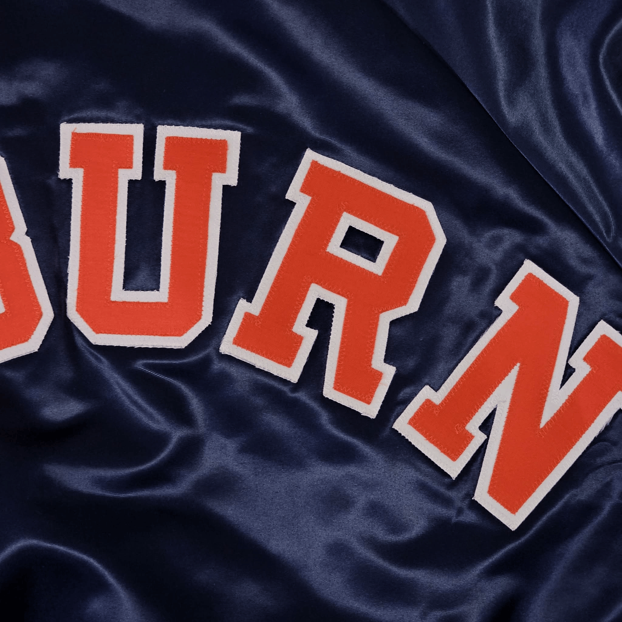 Chalk Line Auburn Tigers Vintage 80s Chalk Line Satin Bomber Jacket Size US L / EU 52-54 / 3 - 7 Thumbnail