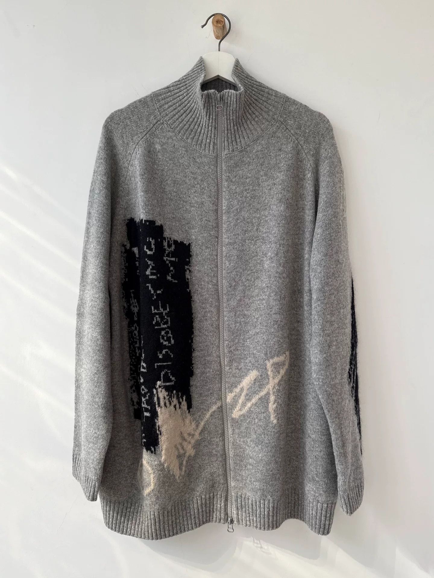 Y's yohji yamamoto y's wool cardigan jacket Size US L / EU 52-54 / 3 - 1 Thumbnail