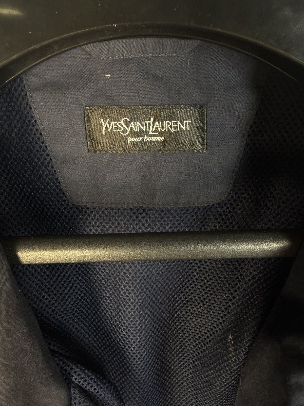 Yves Saint Laurent Spring YSL Jacket Dark Navy Classic Vintage Bomber Size US M / EU 48-50 / 2 - 7 Thumbnail