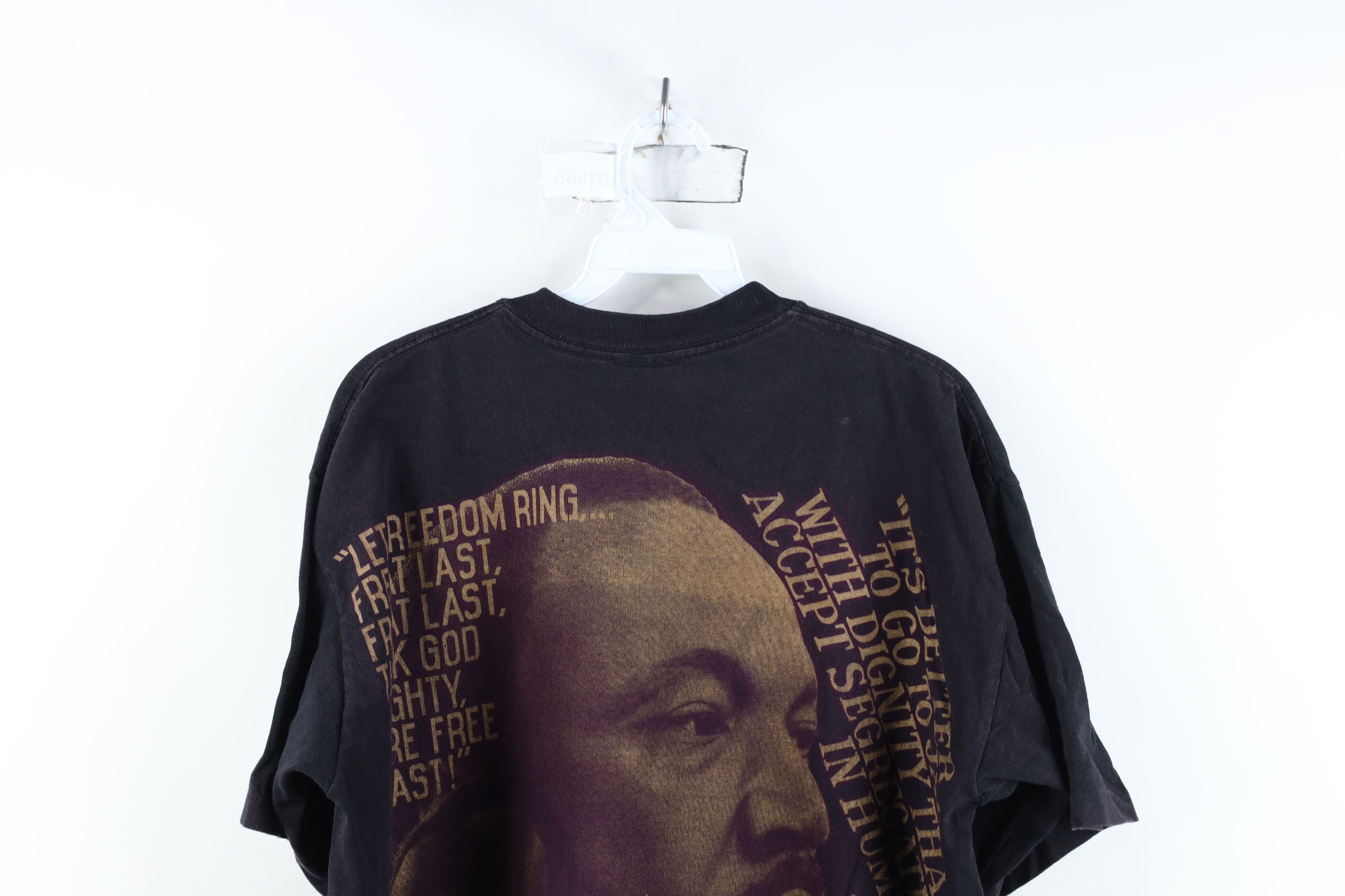 Vintage Vintage 90s Martin Luther King Jr All Over Print T-Shirt Size US XL / EU 56 / 4 - 15 Thumbnail