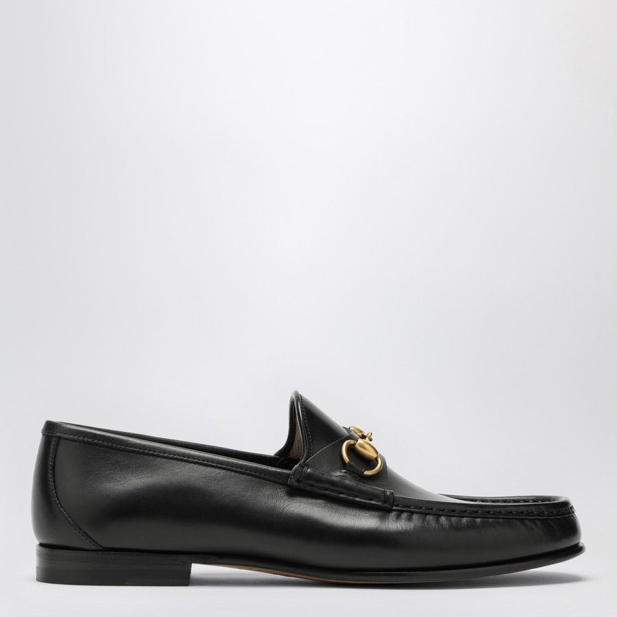 Gucci o1d2blof0525 Horsebit Loafers in Black Size US 10.5 / EU 43-44 - 2 Thumbnail