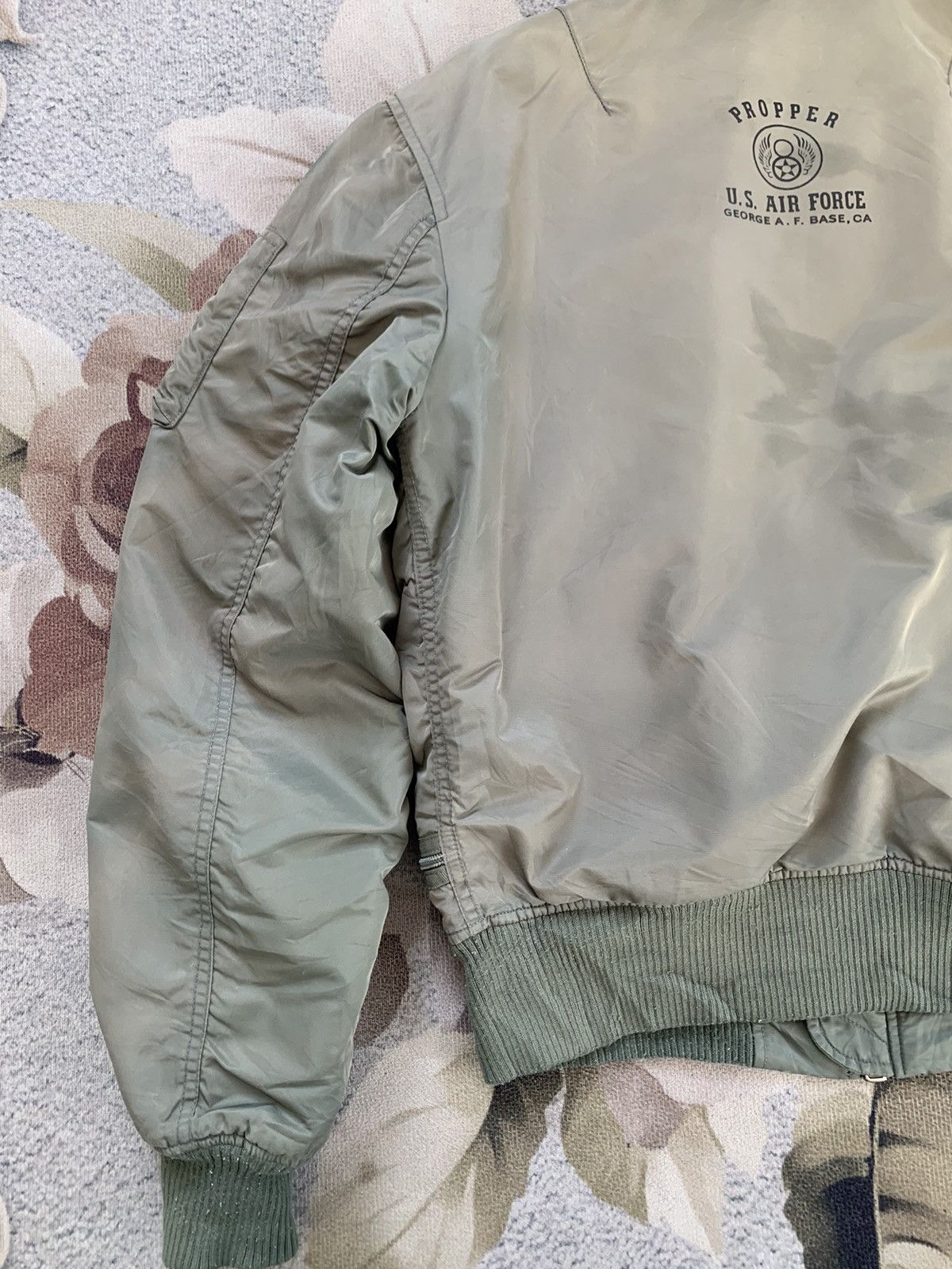 Propper Propper USAF George A.F.Base Tactical Pilot Bomber Jacket Size US L / EU 52-54 / 3 - 10 Thumbnail