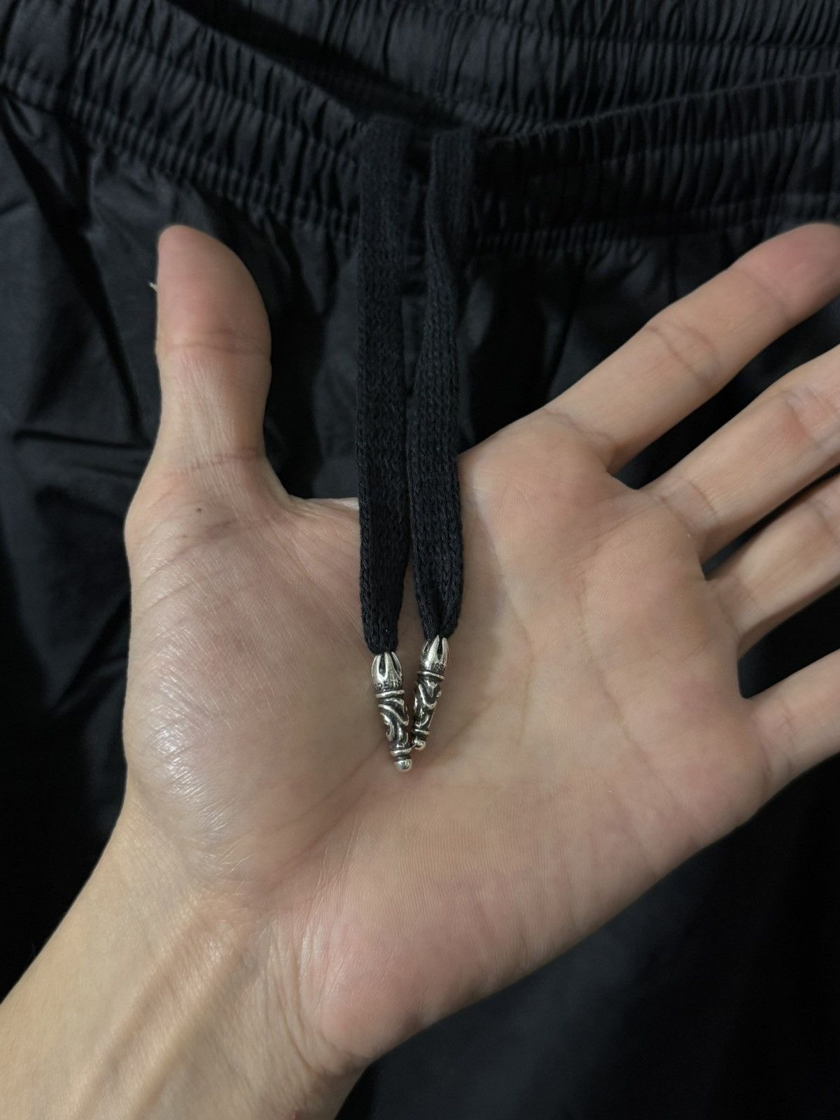 Chrome Hearts CHROME HEARTS “TRASH PICKUP” NYLON PANTS SIZE LARGE BLACK Size US 34 / EU 50 - 14 Thumbnail