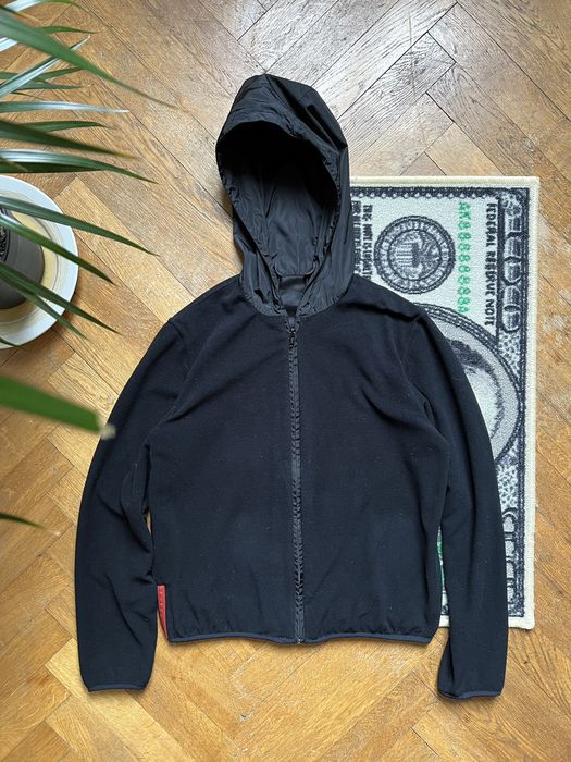 Vintage Prada sport vintage fleece hoodie Grailed