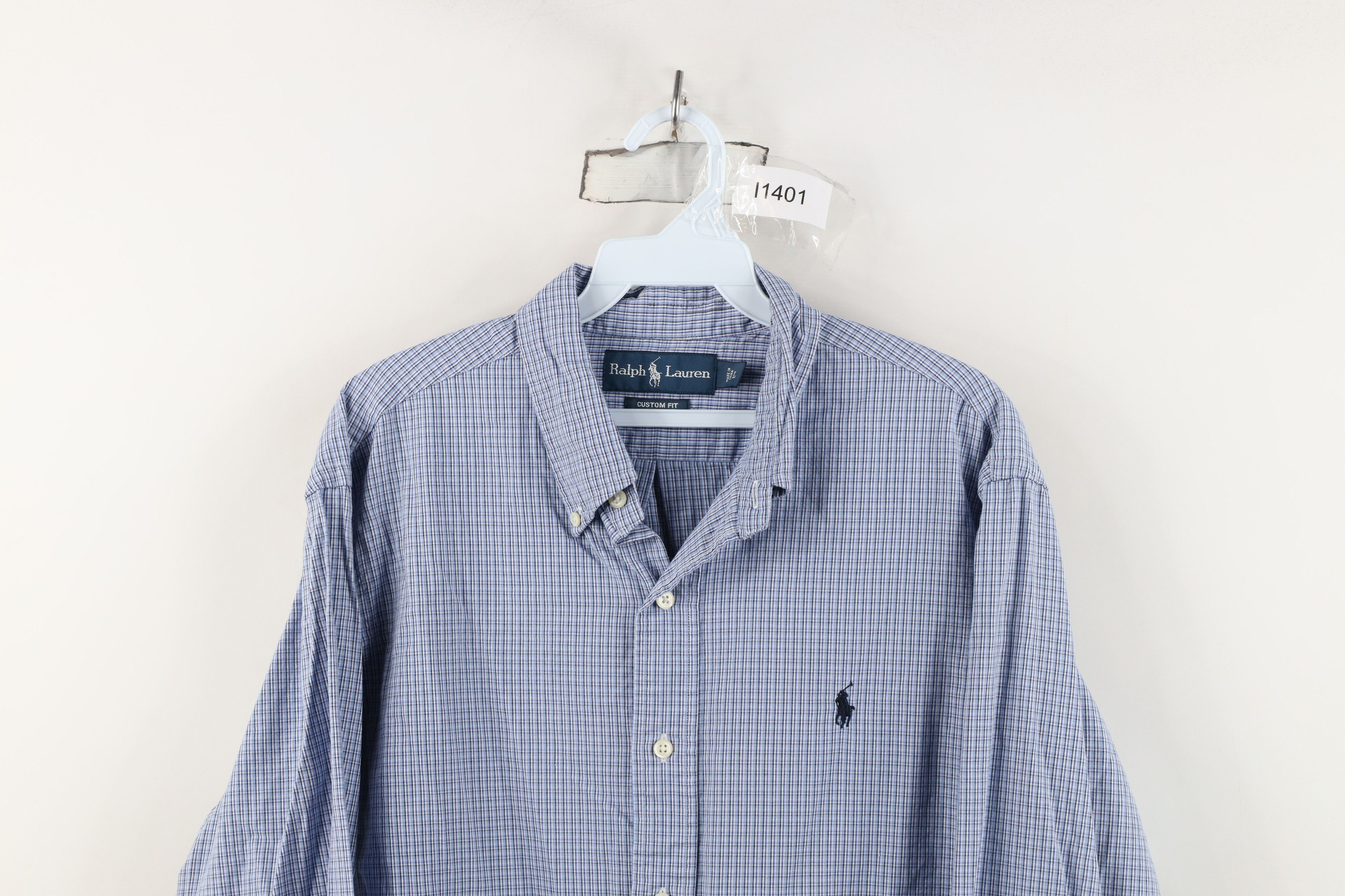 Ralph Lauren Vintage 90s Ralph Lauren Collared Button Down Shirt Plaid Size US L / EU 52-54 / 3 - 2 Thumbnail