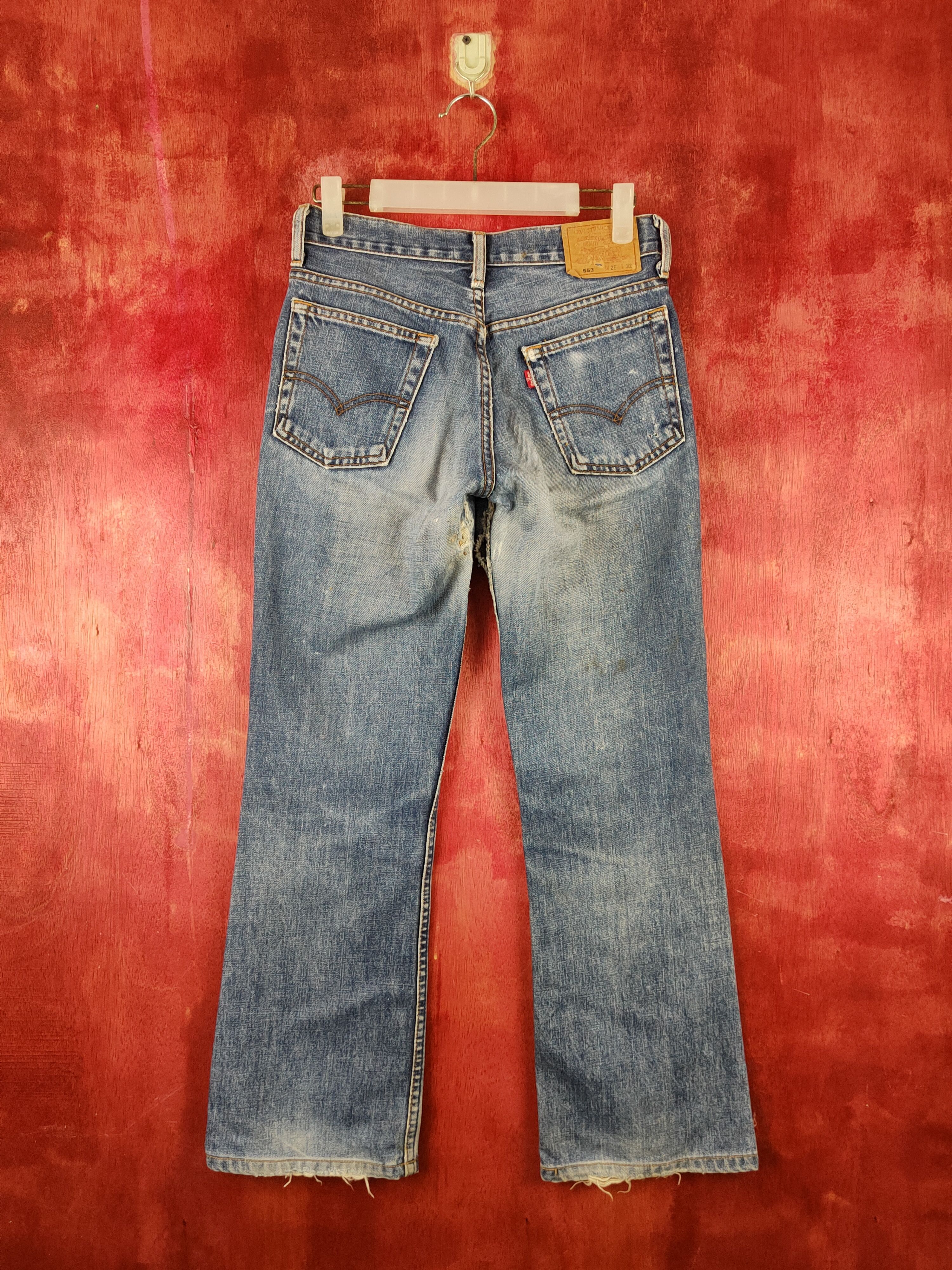 Levi's Levi's Blue Distressed Ripped Jeans #S2122 Size US 26 / EU 42 - 8 Thumbnail