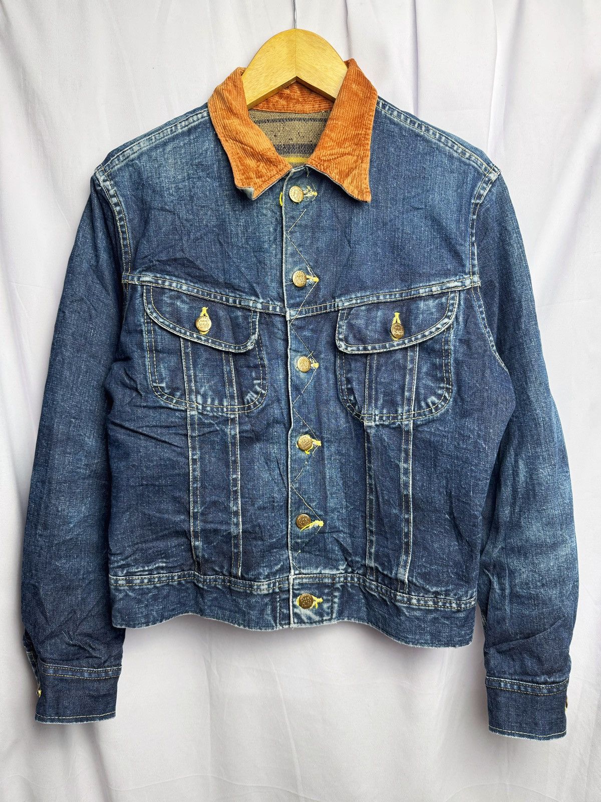 Lee Cane's Blanket Denim Jacket lgb style Lee strom rider Size US M / EU 48-50 / 2 - 1 Thumbnail