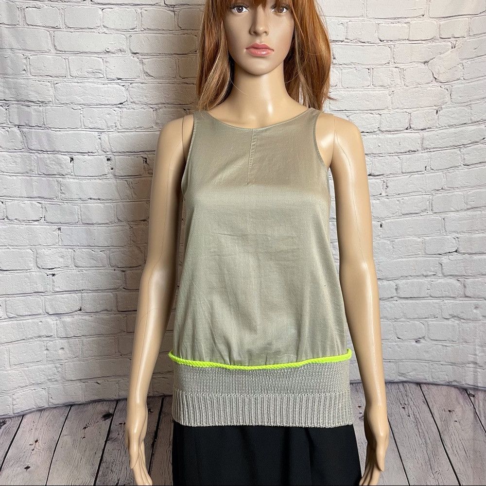 Hache New Hache Top Beige Knit Accent Size S Size S / US 4 / IT 40 - 1 Thumbnail