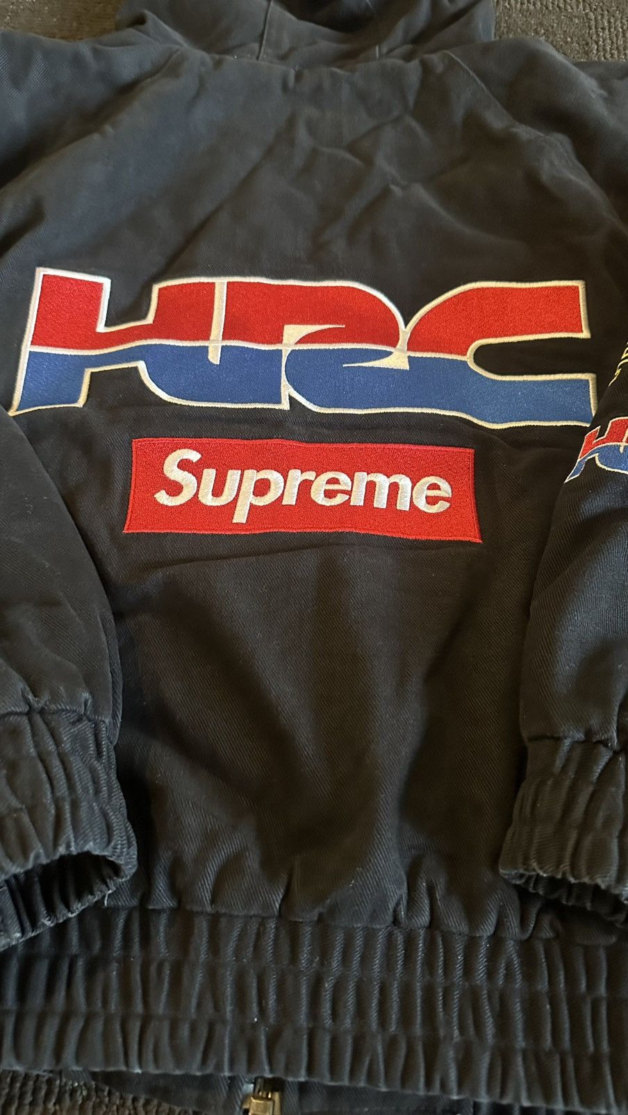 Fox Racing × Honda × Supreme Supreme Honda Fox racing Puffy zipup jacket Size US M / EU 48-50 / 2 - 9 Thumbnail