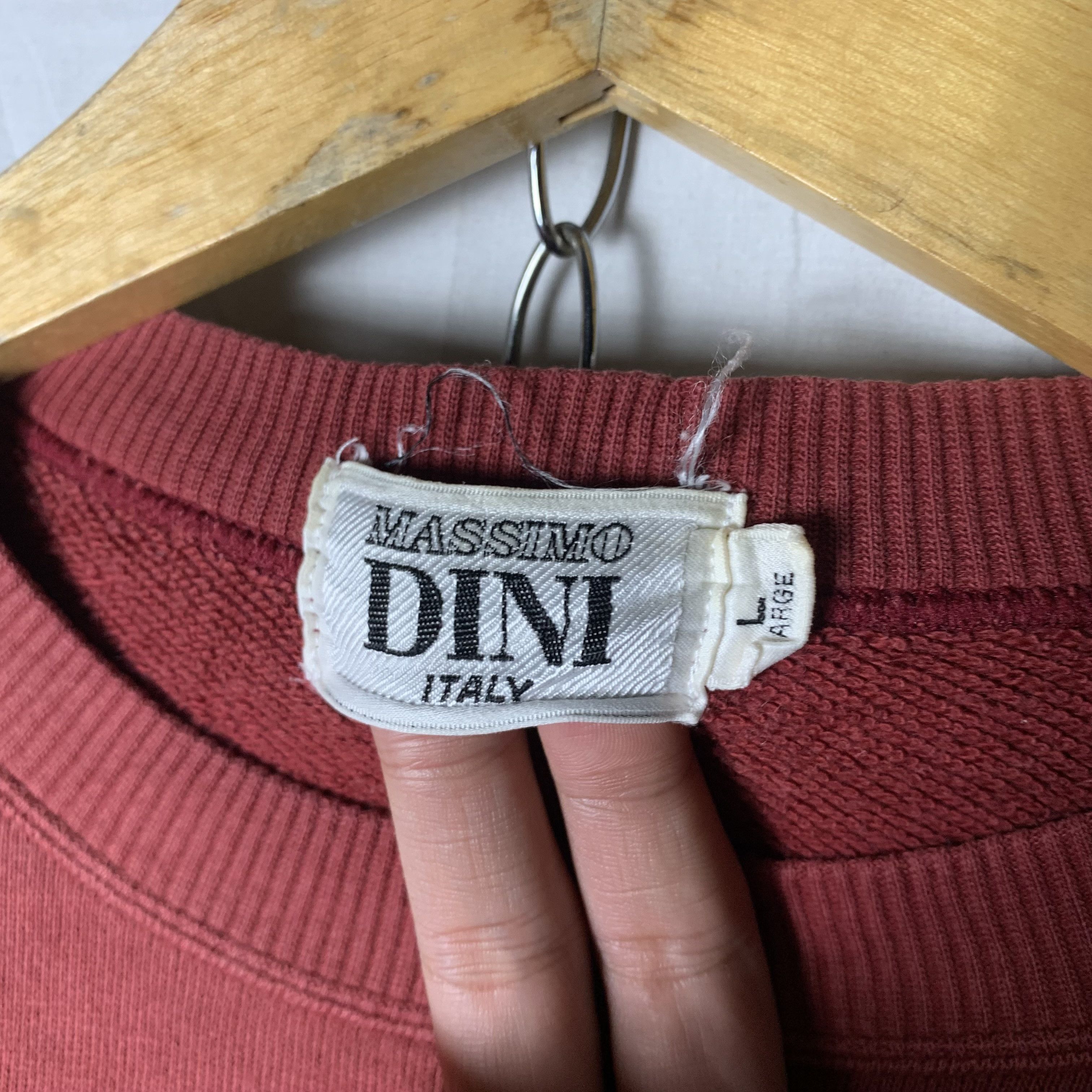 Vintage Vintage Massimo Dini Italy Sweatshirt Crewneck Size US L / EU 52-54 / 3 - 4 Thumbnail