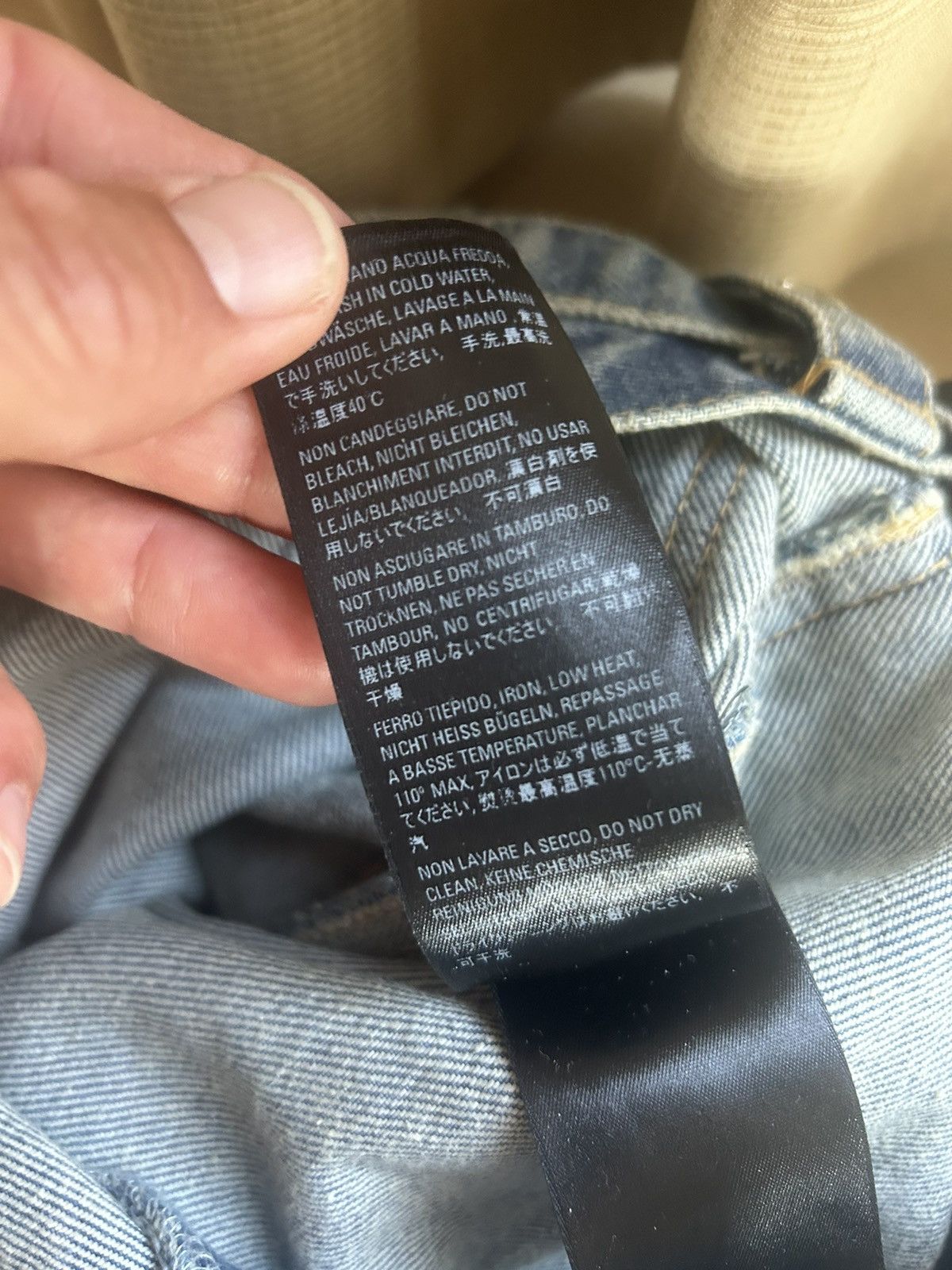 Balenciaga Balenciaga Raver Denim Size US 30 / EU 46 - 16 Thumbnail