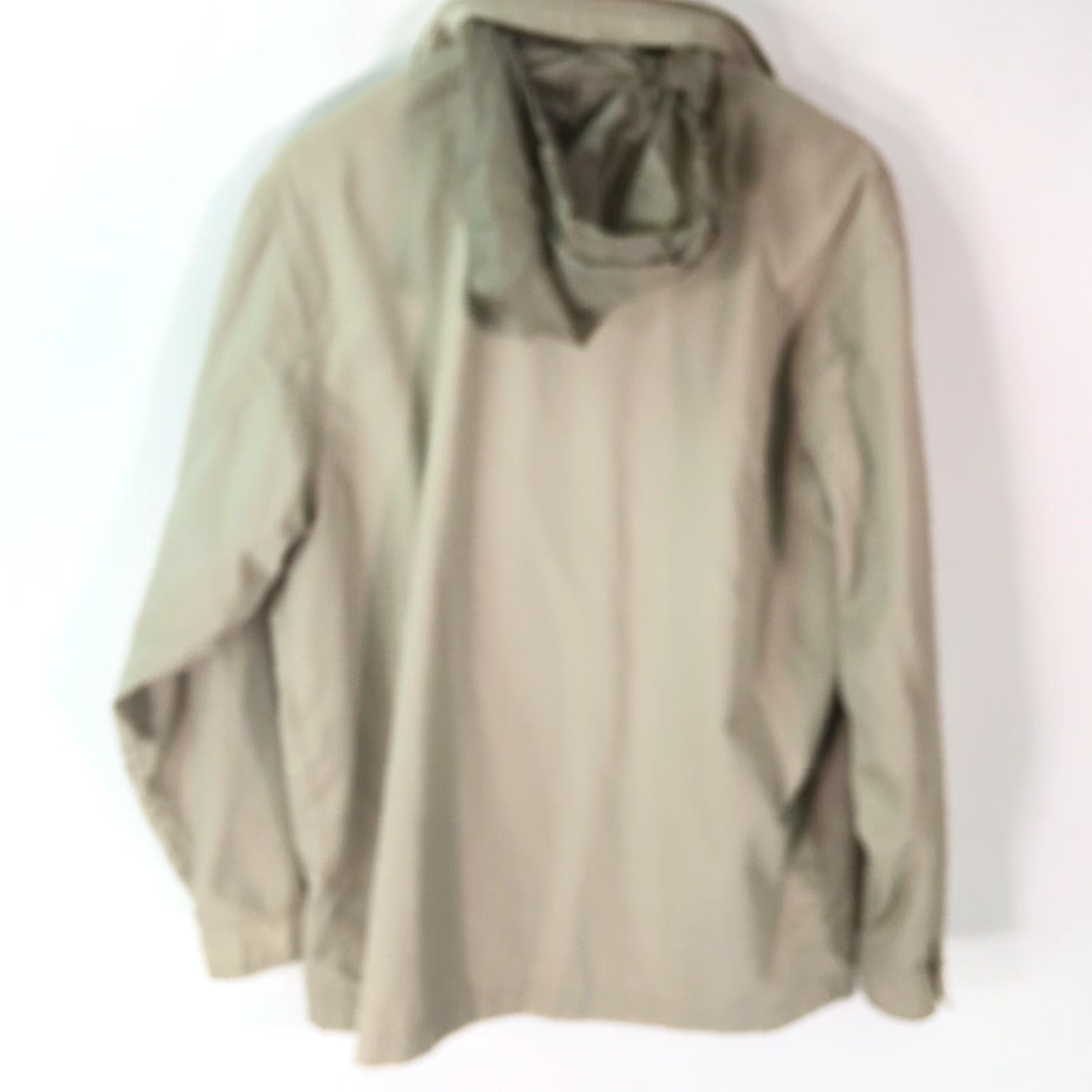 Vintage IZ Sport Womens Hooded Jacket Khaki Full Zip Casual Regular Size Medium Size M / US 6-8 / IT 42-44 - 2 Thumbnail
