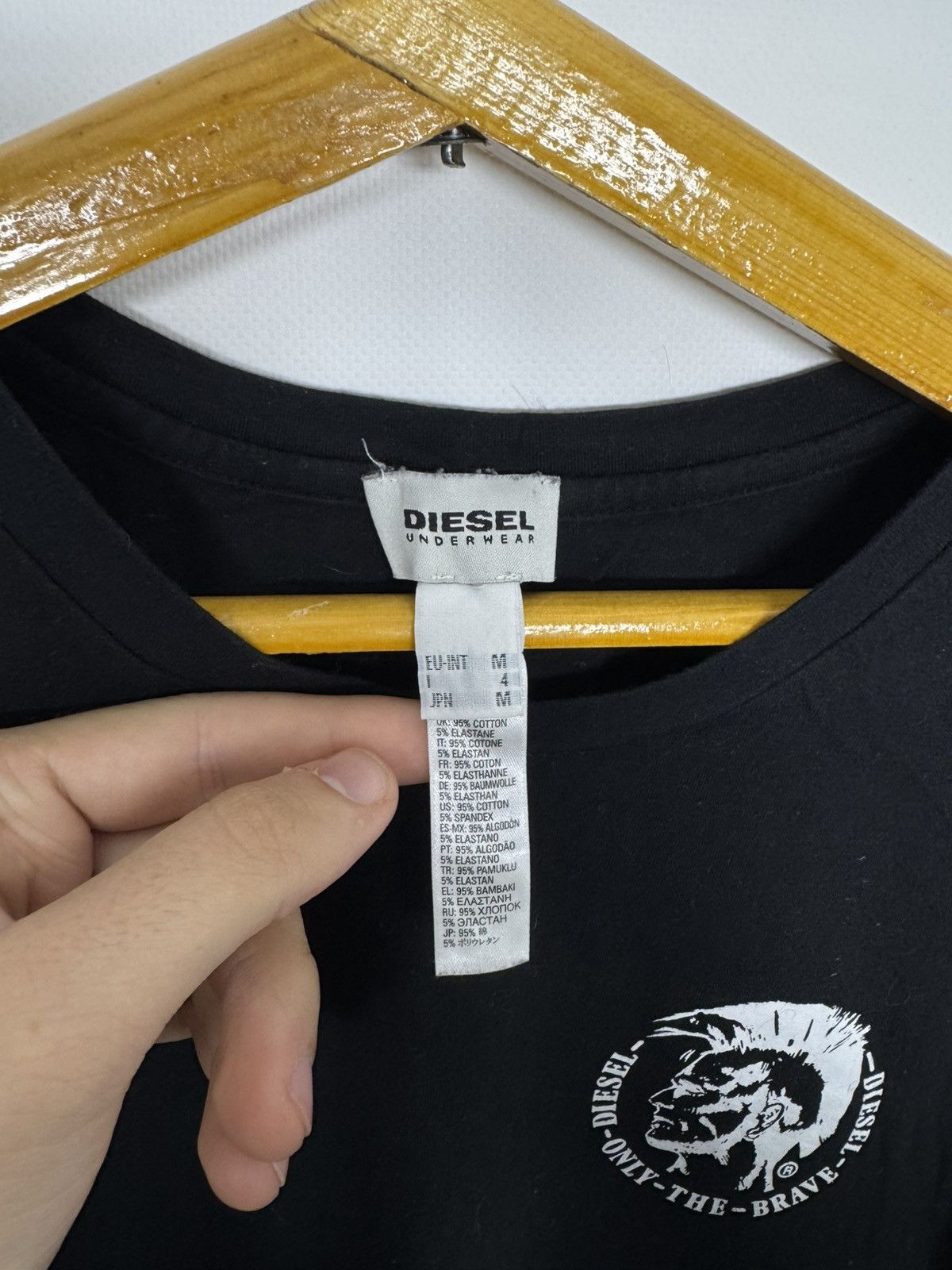 Diesel Vintage Big logo Y2K Diesel T-shirt Rare Size US M / EU 48-50 / 2 - 10 Thumbnail