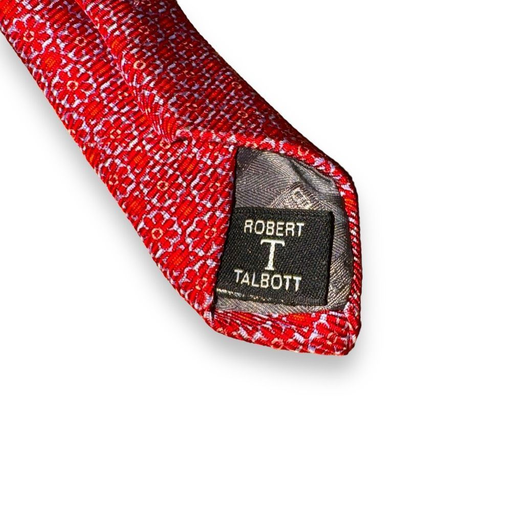 Robert Talbott Current Robert Talbott Estate Red Flower Silk Tie Size ONE SIZE - 5 Thumbnail