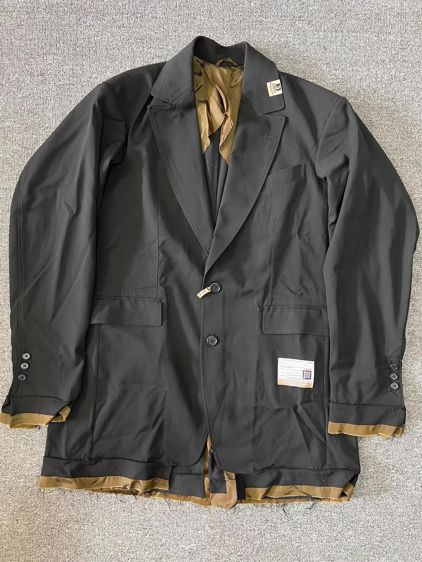 Maison MIHARA YASUHIRO Mihara Yasuhiro MMY blazer 22AW Q7 Size 48R - 1 Thumbnail