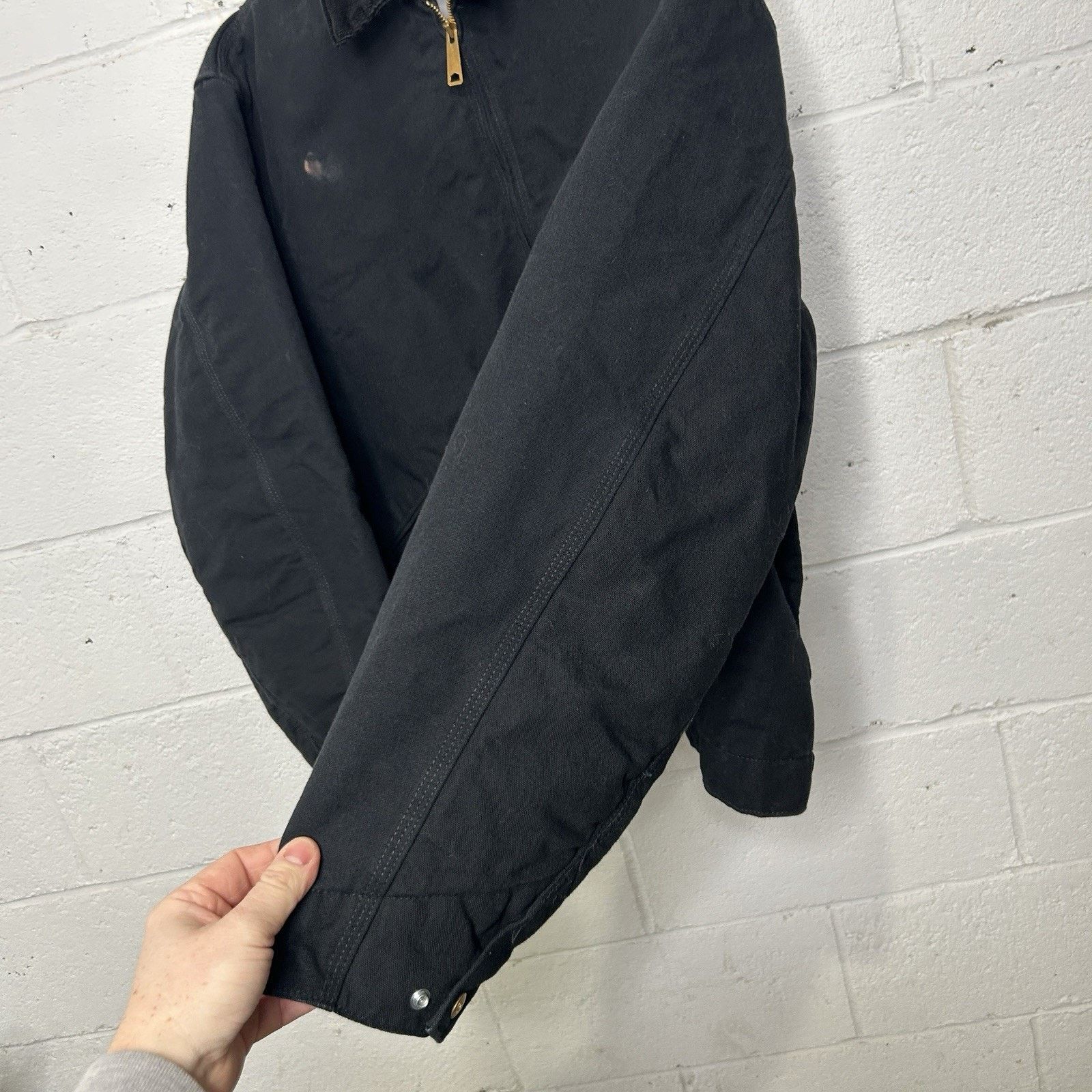 Carhartt Y2K Carhartt Blanket-Lined Detroit Jacket “Black Peterbilt” Size US XL / EU 56 / 4 - 8 Thumbnail