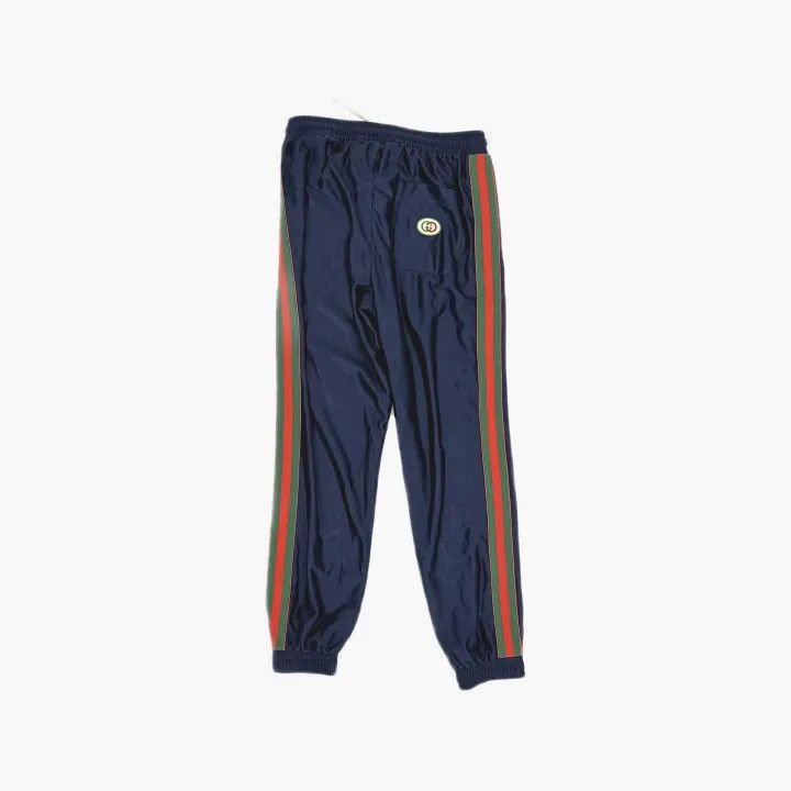 Other Gucci Blue Side Stripe Knit Sports Pants-2507 Size US 30 / EU 46 - 1 Thumbnail