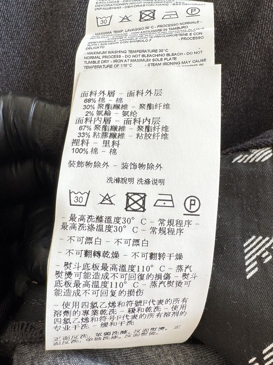 Emporio Armani Emporio Armani Men's Pants Size 34 Black Logo Classic 2019 y Size US 34 / EU 50 - 21 Thumbnail
